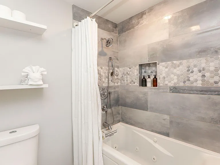 Custom Bath with lots of storage