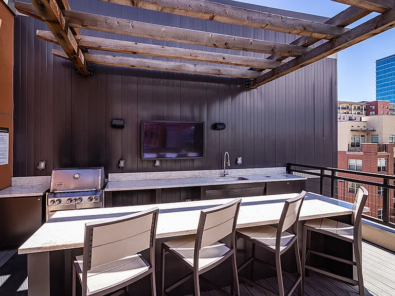 Grilling area