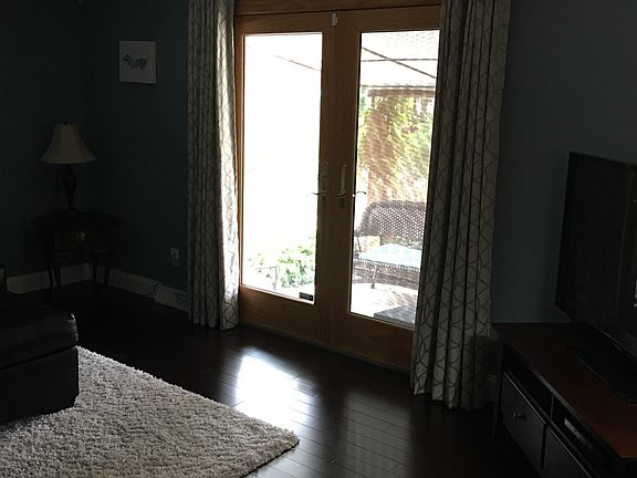 french doors to patio