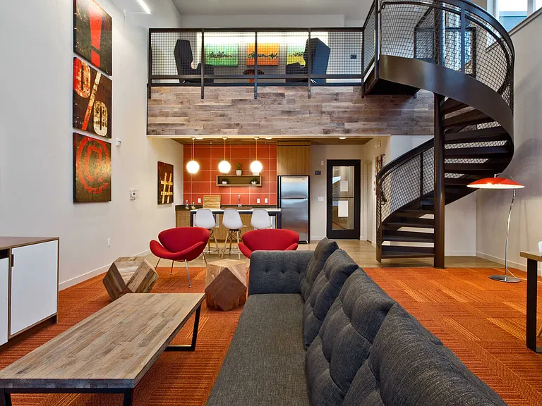 Resident Lounge with Kitchen