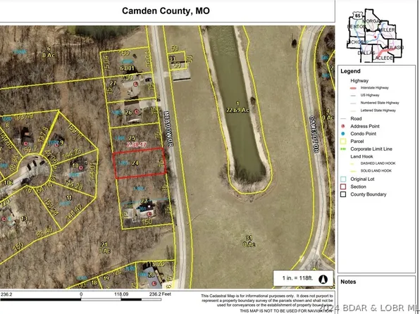LOT 1363 Meadow Dr, Camdenton, MO 65020