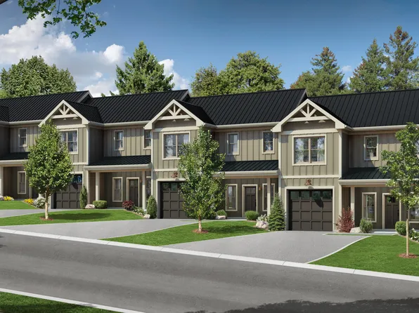 The Terraces - Standard; End Unit Plan, The Terraces Townhomes