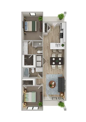 Floor plan The Meadow