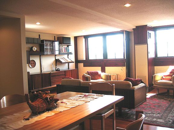 View from dining area
