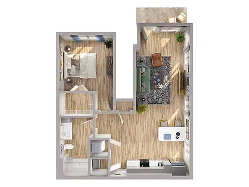 Floor plan Mockingbird