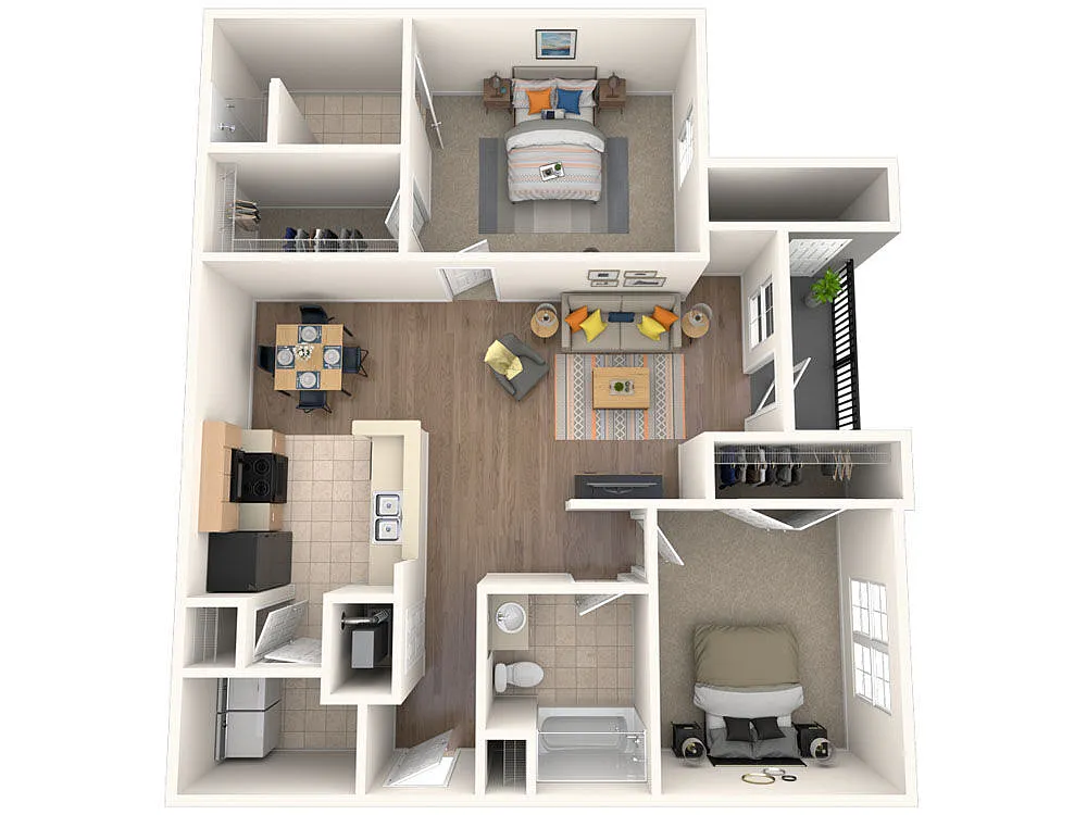 Floor plan Pebble Beach