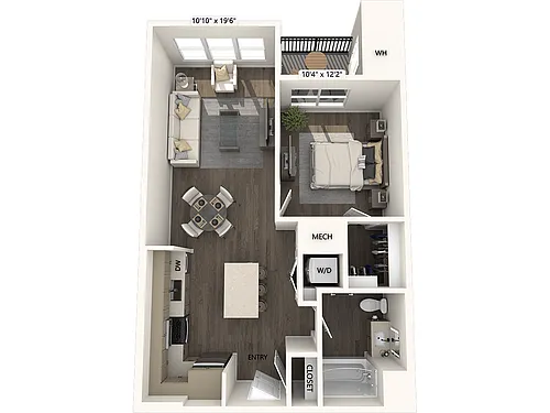 Floor plan AM10-Upgrade Collection II