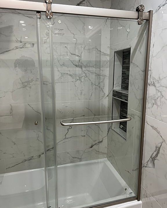 Bathroom shower and tub