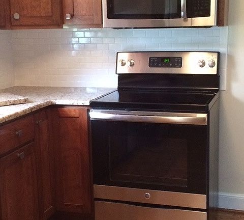 All new kitchen