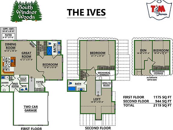 The Ives Floor Plan