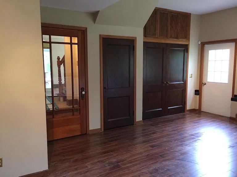 Family room, walk out