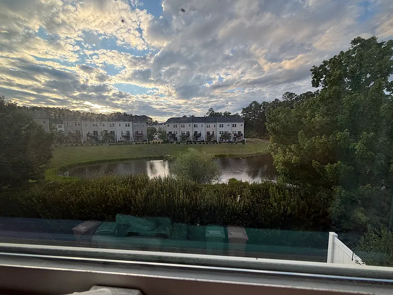 Outside view from seating area