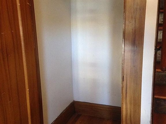 Downstairs closet in foyer