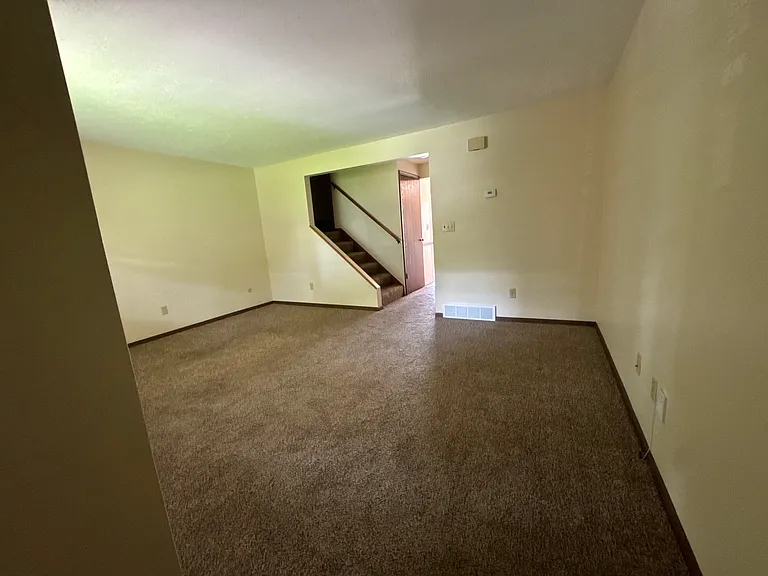 Large living area form the front door