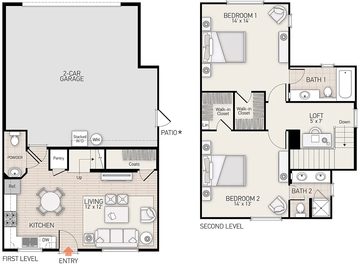 Floor plan Domicilio - Plan N