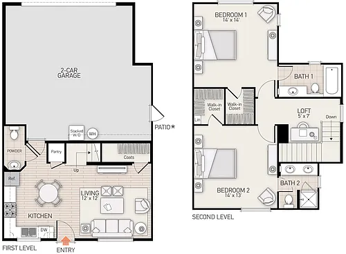 Floor plan Domicilio - Plan N