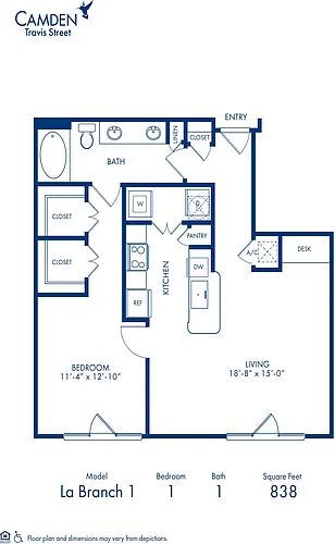 Floor plan La Branch