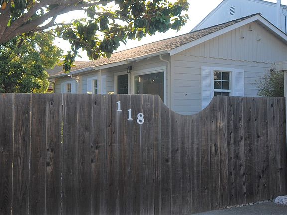 Front Fence behind 116 Anita