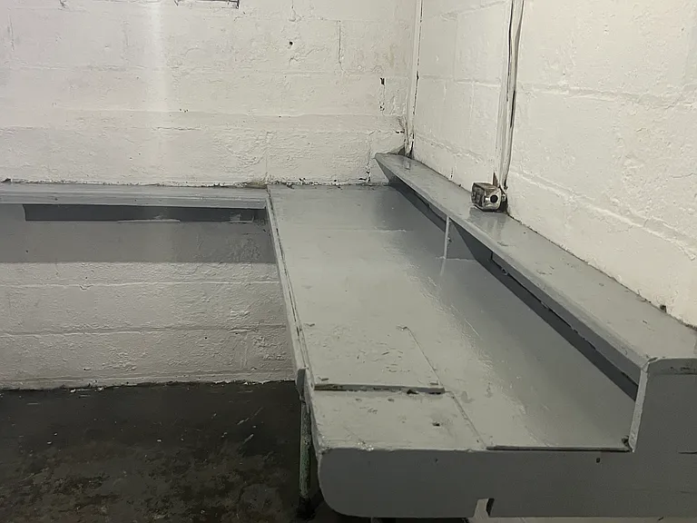 Inside storage closet