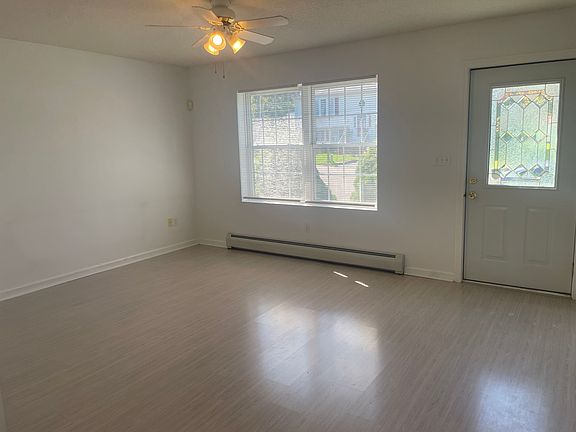 Living room and front door