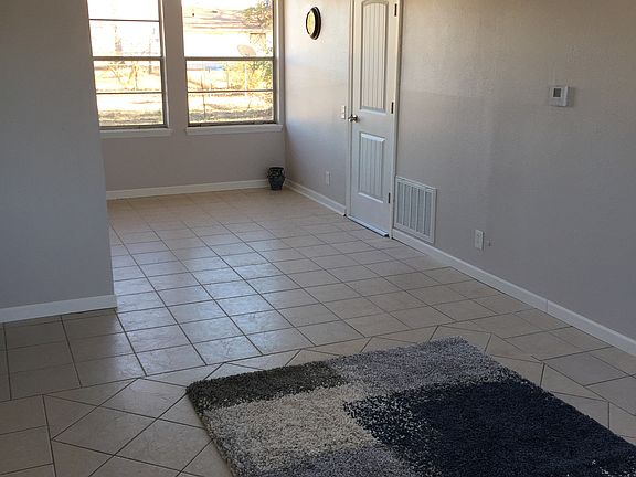 Easy clean tile.  New paint!