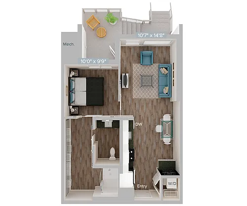 Floor plan AM11_669SF2031