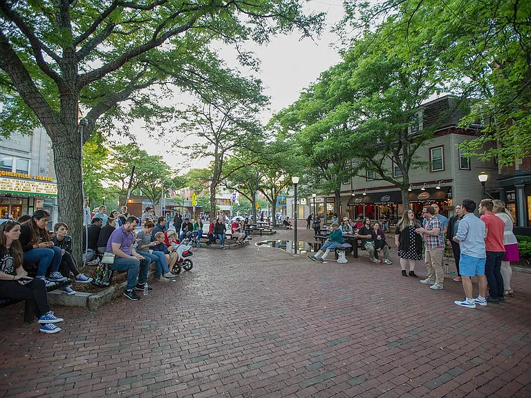Davis Square offers a lively nightlife