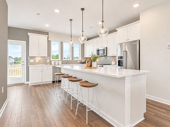 Kitchen with Oversized Island