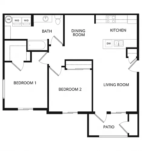 Floor plan Linderhof