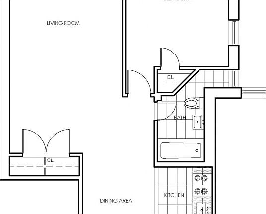 2nd image of 108 W 15th St APT 5A