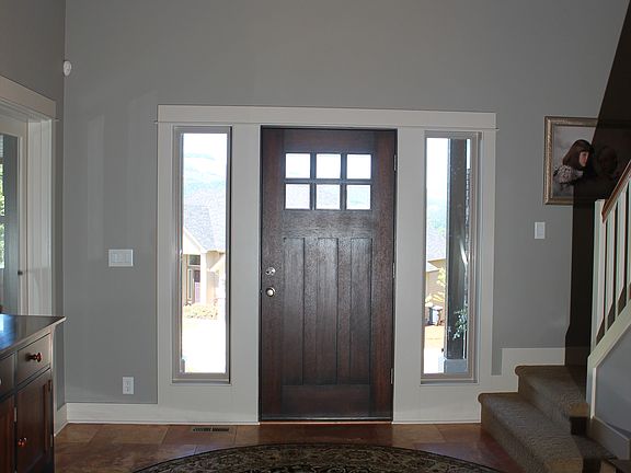 Two story entry