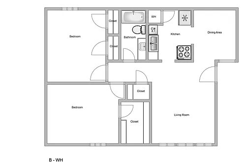Floor plan B3