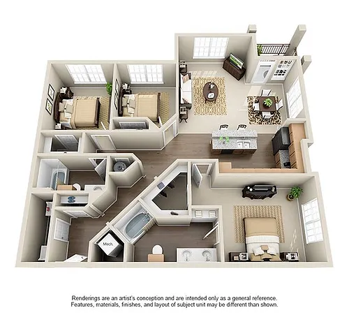 Floor plan C1