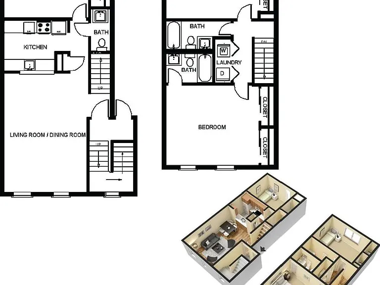 3 Bedroom Apartment | Mulberry Station 3 Bedroom Apartment | Mulberry Station
