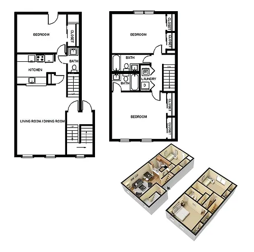 Floor plan 3 Bedroom