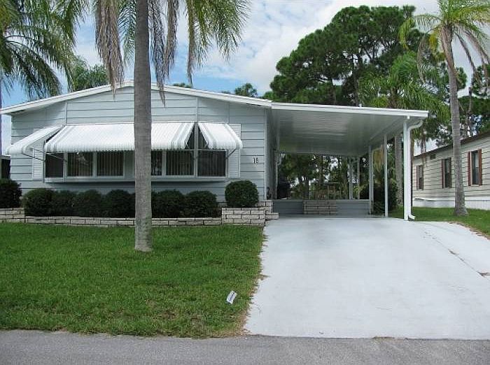 Front facing east