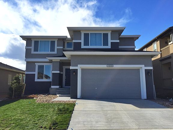 Modern Prairie Exterior Photo representing home to be built and may demonstrate optional features