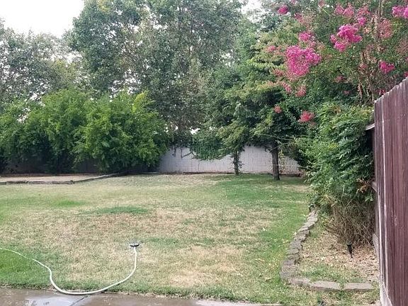 Backyard side.
