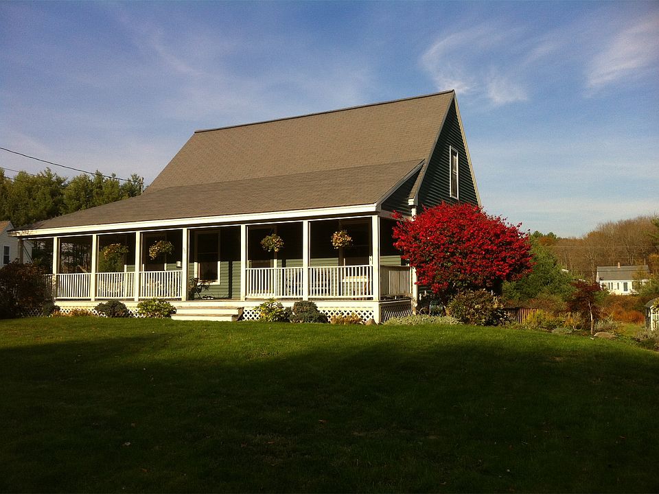 house in fall