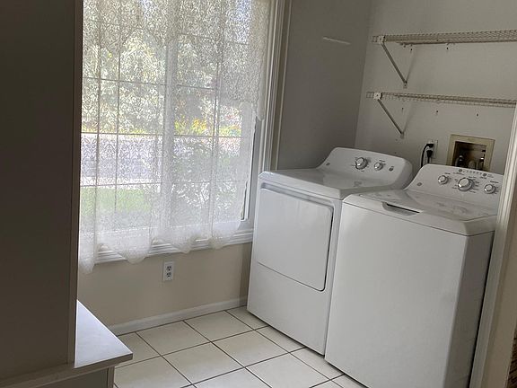 laundry in the first floor