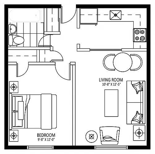 Floor plan 1196 Shillington - Plan G