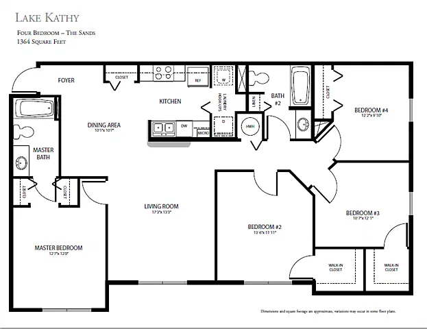 Floor plan THE SANDS