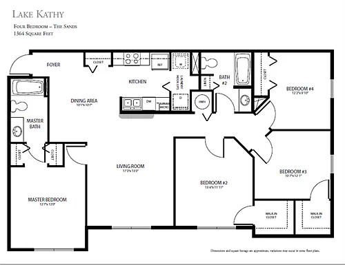 Floor plan THE SANDS