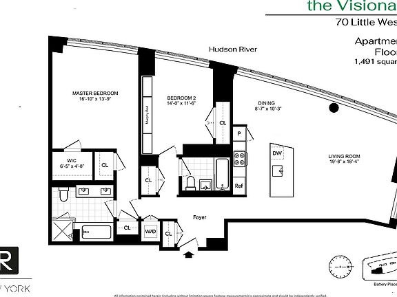 2nd image of 70 Little West St APT 20C
