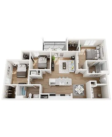 Floor plan C-1