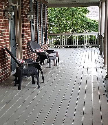 huge wrap around porch