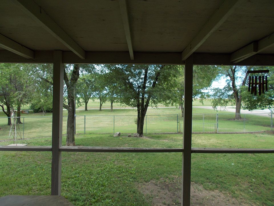 Fenced back yard