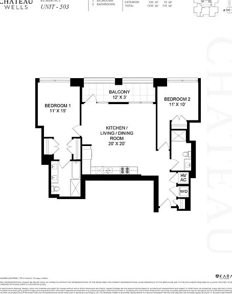 2x2 1082 sq ft Unit 03Tier 2x2 1082 sq ft Unit 03Tier