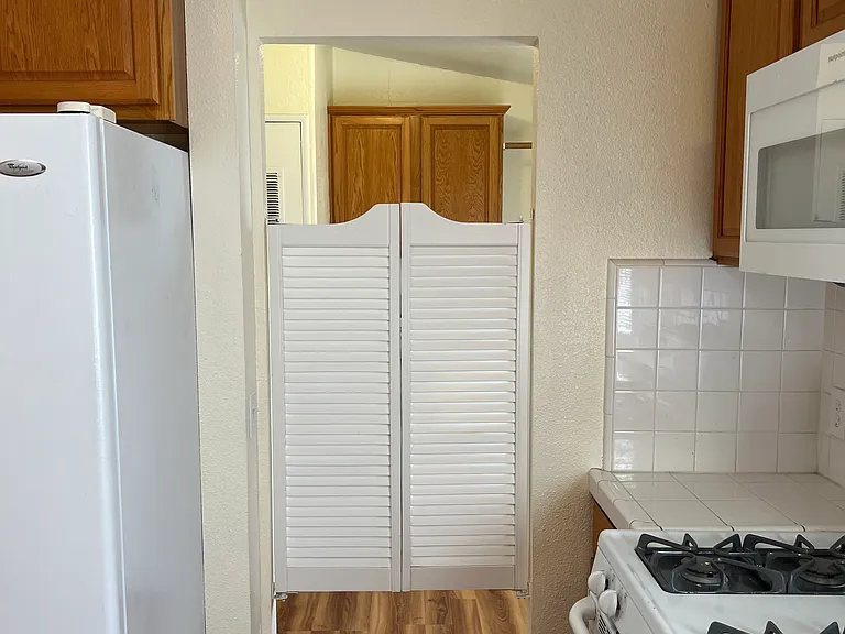 Laundry adjacent to Kitchen