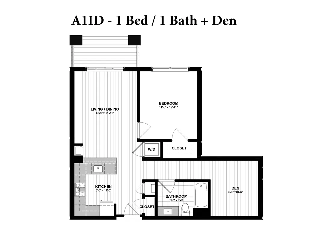 Floor plan A1ID